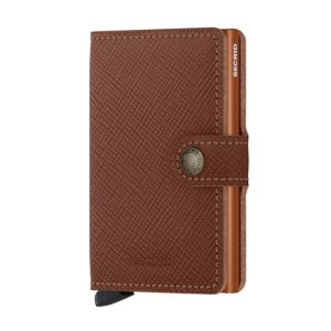 MINIWALLET SAFFIANO CARAMEL