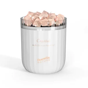 Diffusore ad Ultrasuoni con veri Cristalli di Sale Himalayano – Bianco – Essentia Naturae –